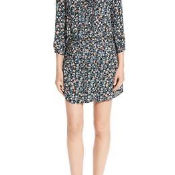 Veronica Beard Silk August Floral Boho Summer Mini Dress woman’s size 2 - Picture 2 of 12